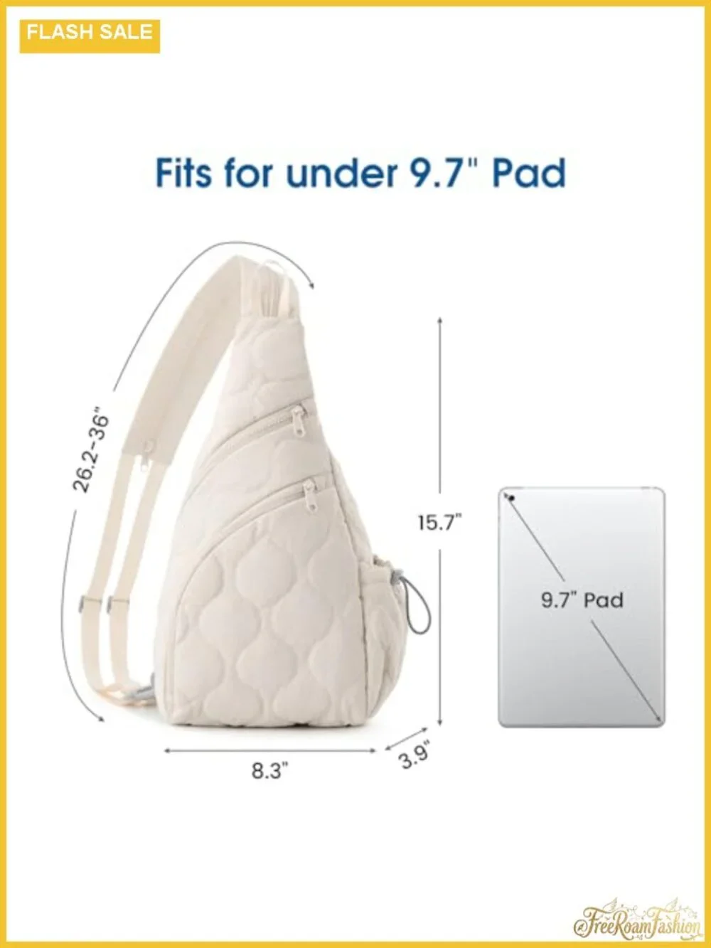 Two-in-One Sling Backpack Crossbody Convertible Daypack for Women Lightweight